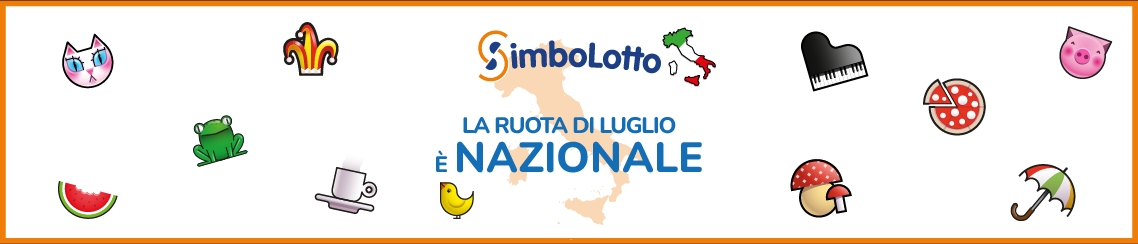 Qual è la ruota del Simbolotto di luglio 2024