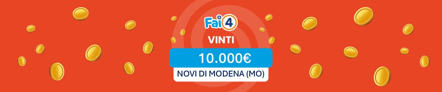 La vincita più alta ad oggi con Fai4