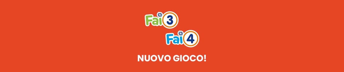 Scopri Fai3 Fai4, il nuovo gioco in ricevitoria e online