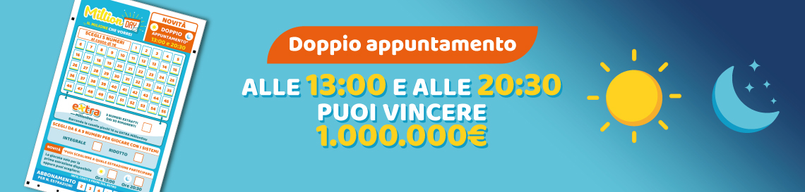 doppio appuntamento con MillionDAY