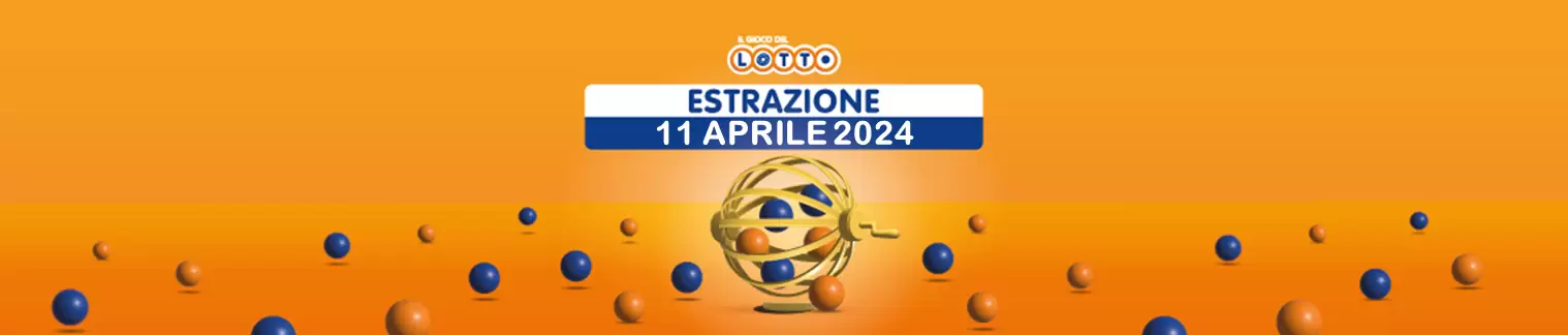 Numeri vincenti Lotto e Simbolotto di giovedì 11 aprile 2024
