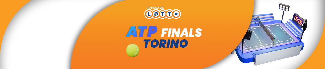 I numeri del Lotto ispirati alla finale ATP Finals di Torino 2025