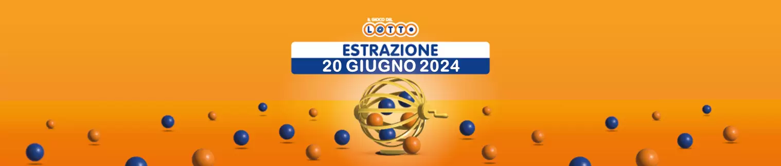 Estrazioni Simbolotto/lotto 20 Giugno