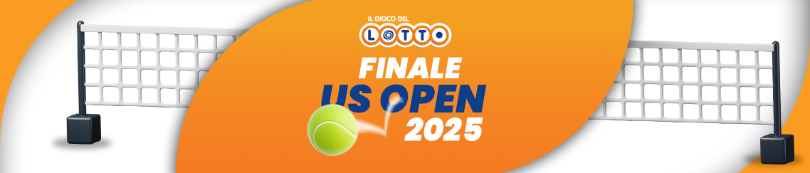 I numeri del Lotto per la finale degli US Open 2025