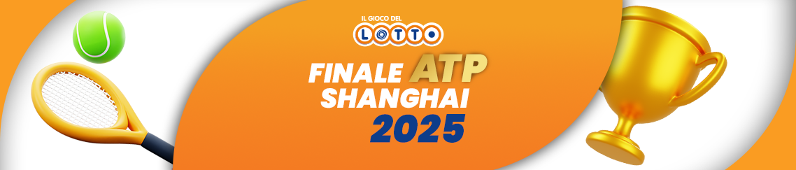 I numeri del Lotto ispirati alla finale ATP Masters di Shanghai 2025